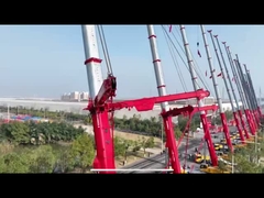 Truck Crane Construction Equipment With 400-500L Fuel Tank CapacityT