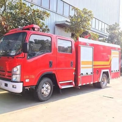 quality  ISUZU 4X2 700P Fire Fighting Truck Small Fire Rescue Truck 4cbm 5cbm factory