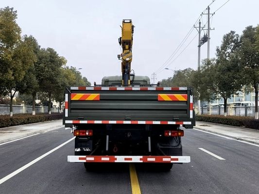 China Dongfeng KR 6.3T Truck Mounted Mobile Crane For Bridges Subways Buildings