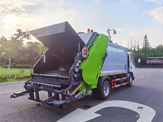 ISUZU Chassis 10m3 Compactor Garbage Truck Rubbish Bin Collection Dump Truck 8 tons
