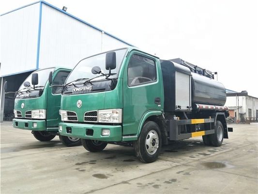 China DONGFENG 5cbm Fuel Tanker Truck Small Oil Storage Truck 4X2