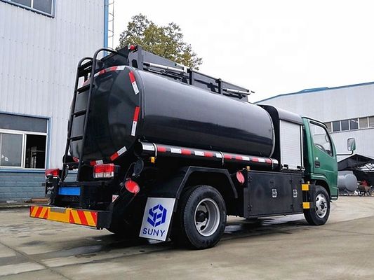 China DONGFENG 5cbm Fuel Tanker Truck Small Oil Storage Truck 4X2