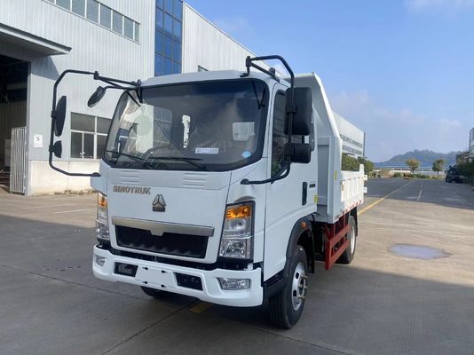 Sinotruck HOWO 5Tons 4X2 Light Truck , Small Tipper Truck Left Hand Drive