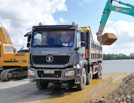 Shacman Dongfeng Sinotruck 6X4 Heavy Duty Tipper Truck 8X4 Euro 3 12 Tires
