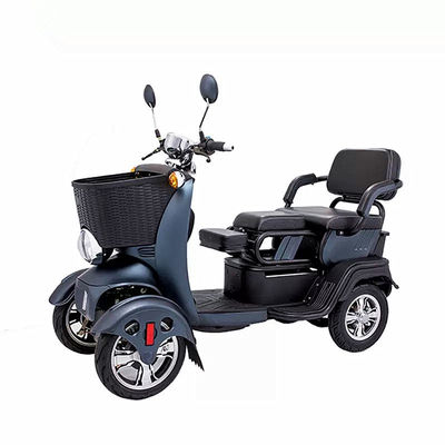 Household four-wheel electric vehicle small scooter three-seat adjustable electric vehicle for adults and the elderly for leisure